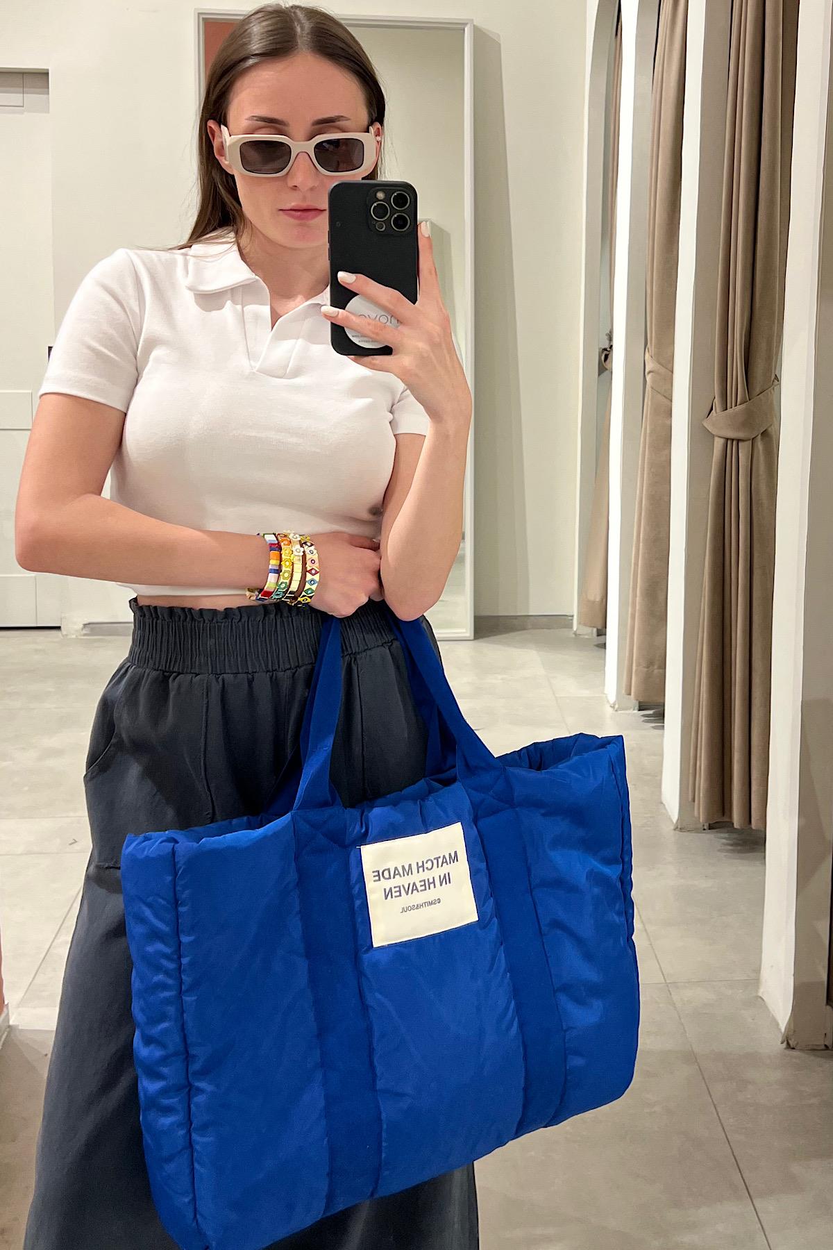 Smith & Soul Design Büyük Boy Kapitone Çanta