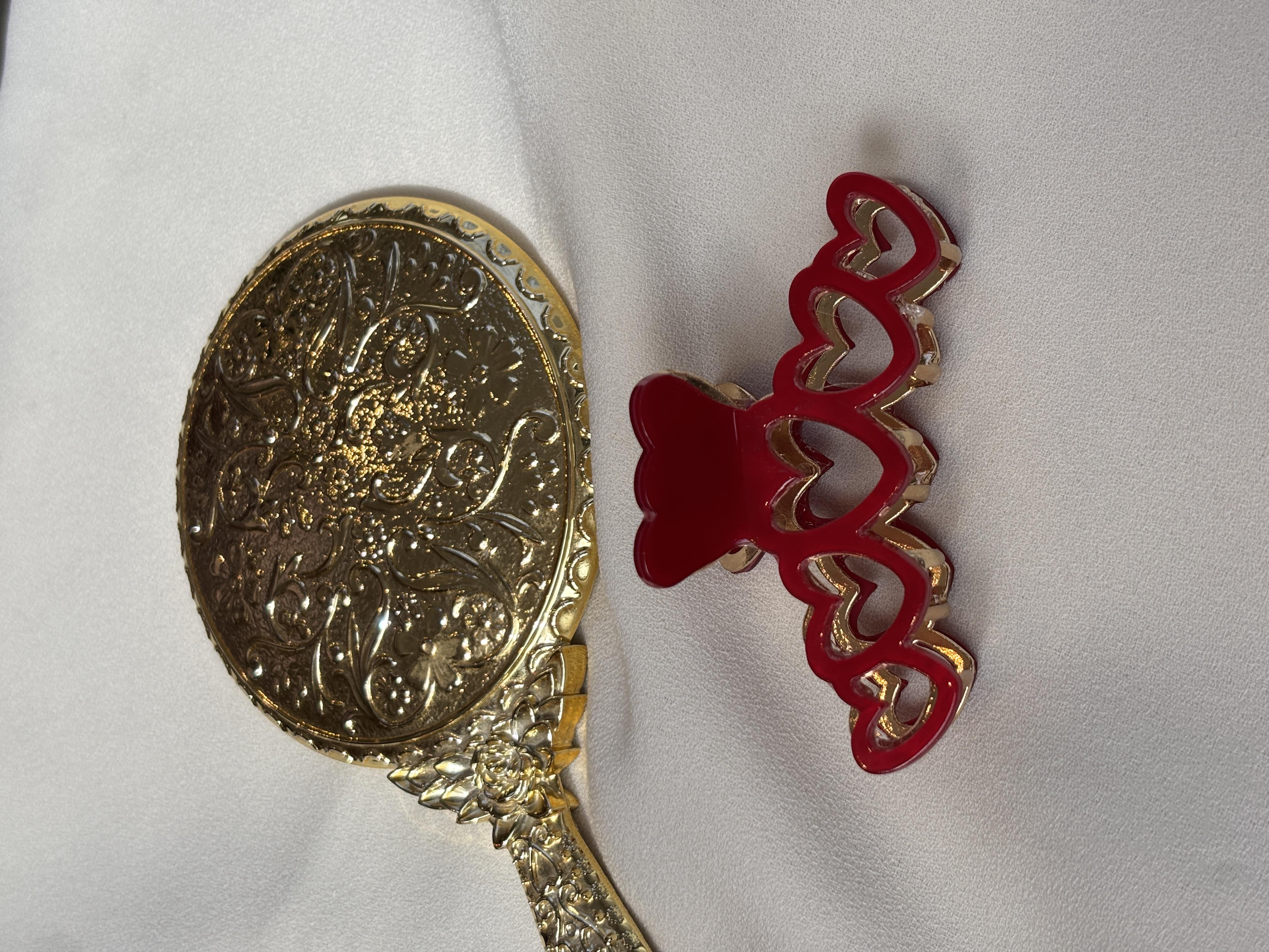 Heart Tasarım Lüks Metal Mandal Toka