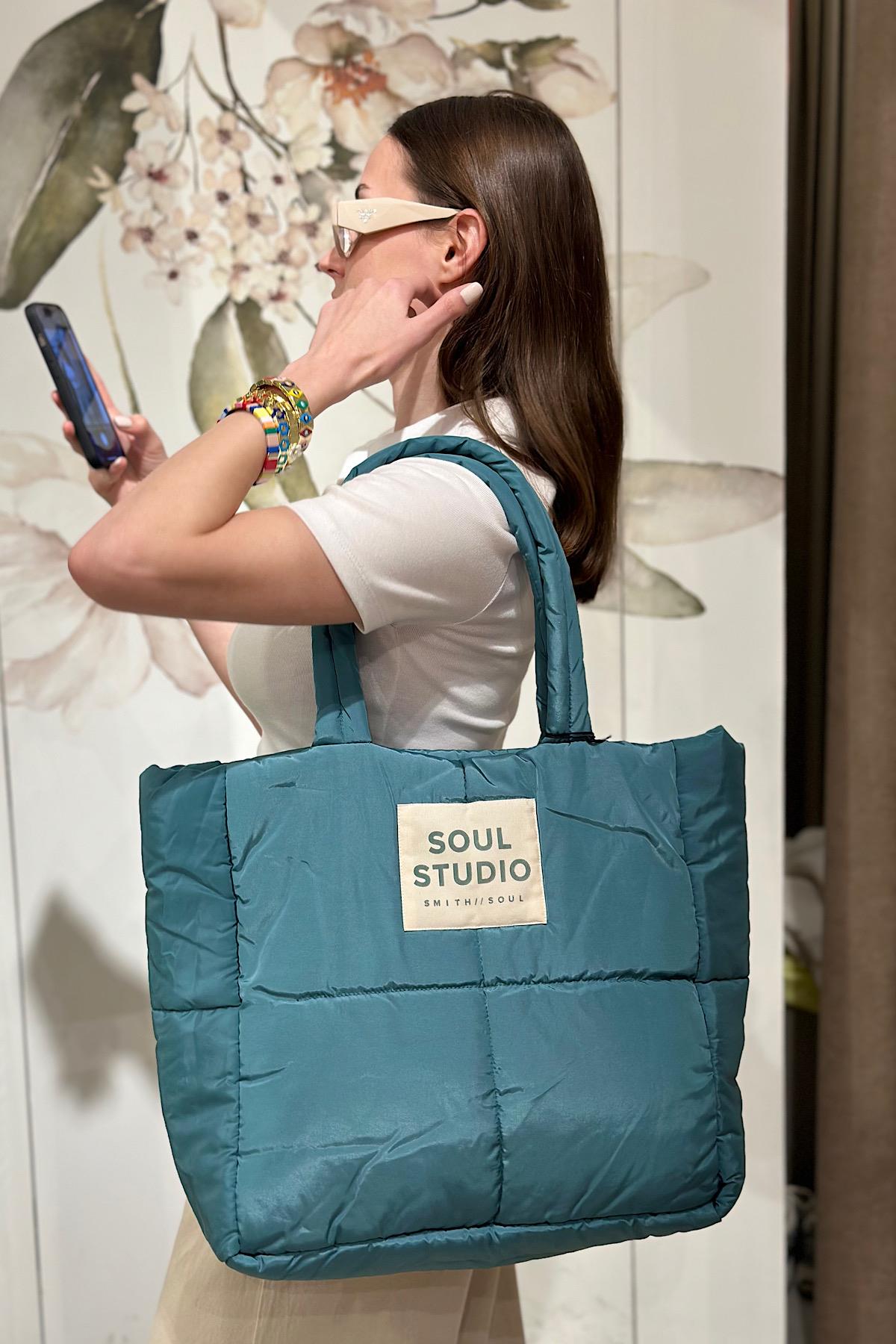 Smith & Soul Design Büyük Boy Kapitone Çanta