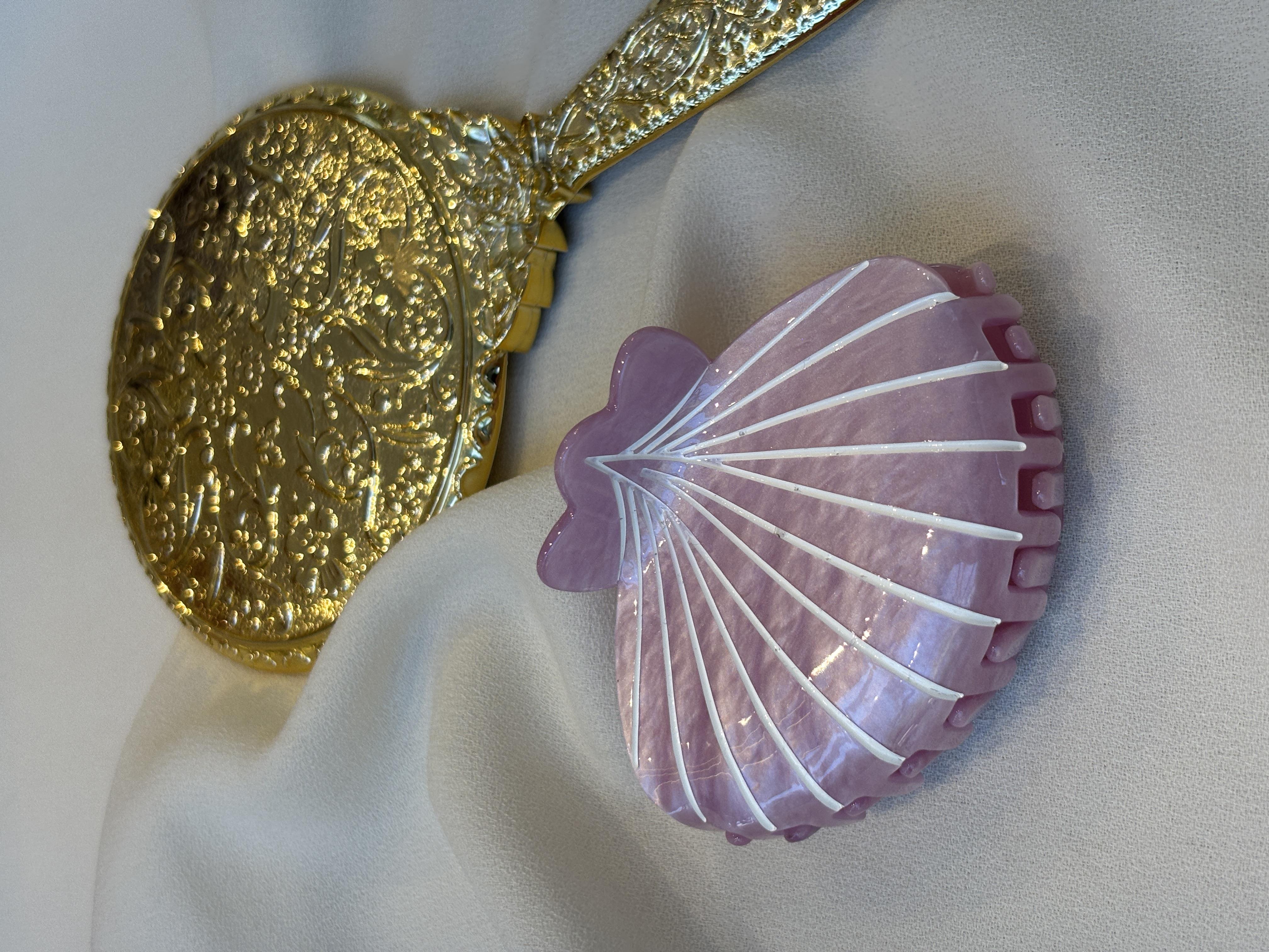 Seashell Tasarım Lüks Kemik Mandal Toka