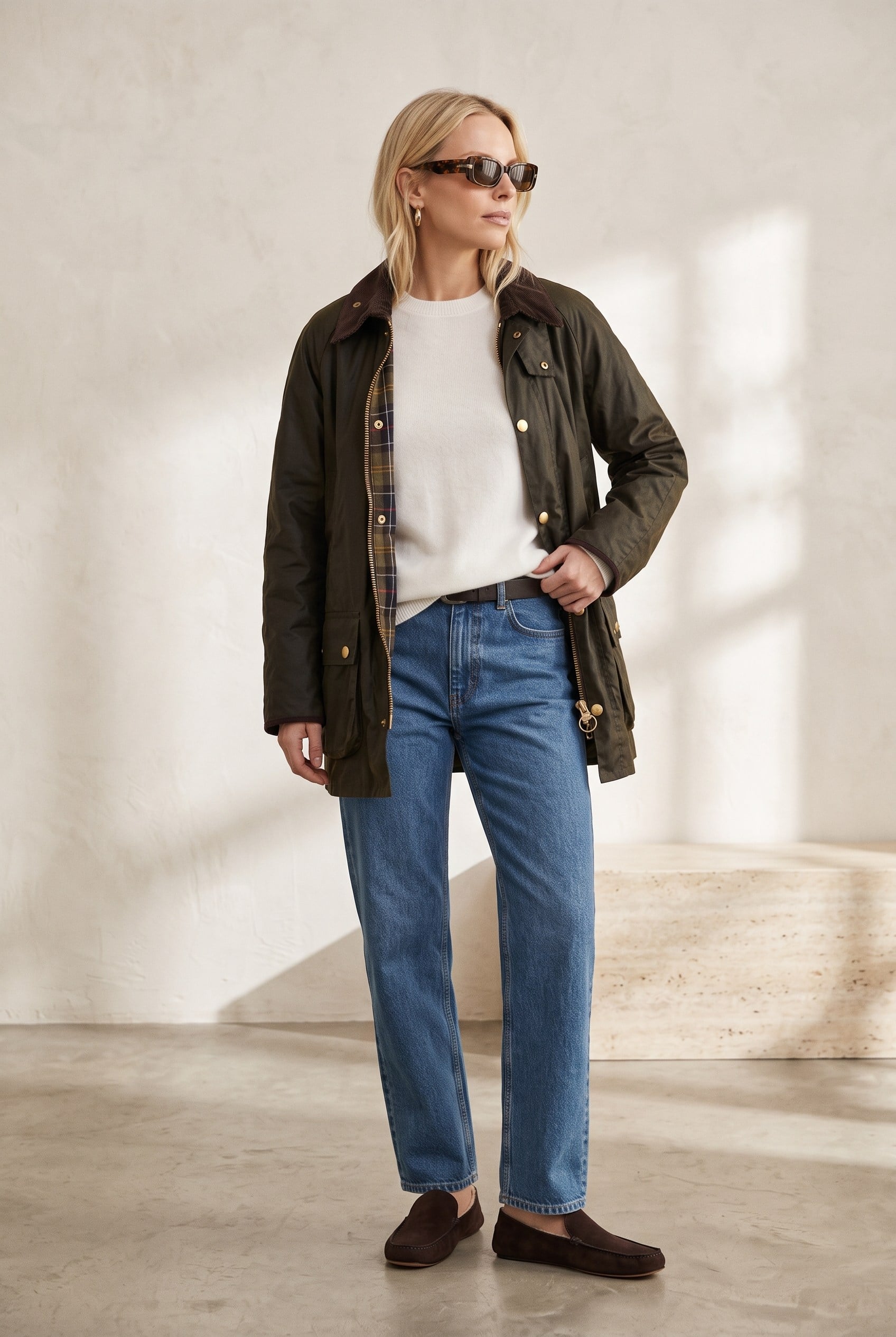 Premium Oversize Vintage Field Ceket/Mont'27