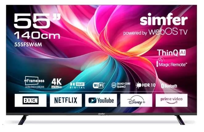 Simfer 55SFSW6M 4K Ultra HD 55