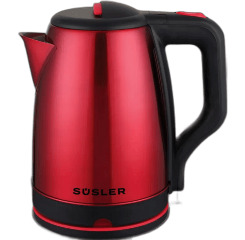 Süsler SS-4115 Kaynar 2.0 lt Çelik Kettle Kırmızı