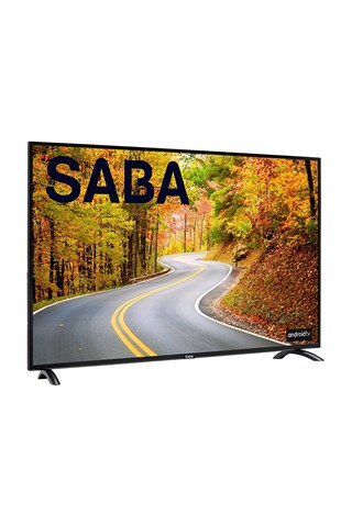 Saba SB55352 4K Ultra HD 55'' 140 Ekran Uydu Alıcılı Android Smart LED TV