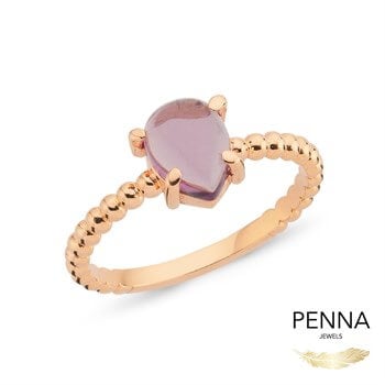 Alice Ametist Yüzük – Damla