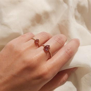 Alice Ametist Yüzük – Damla