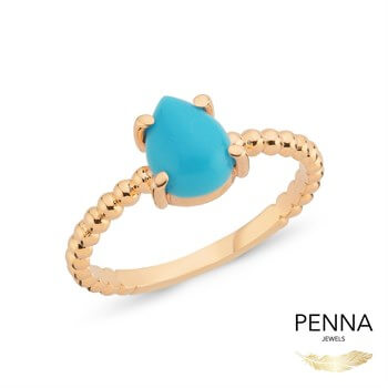 Alice Firuze Yüzük – Damla