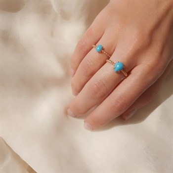 Alice Firuze Yüzük – Damla