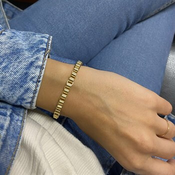 Altın Zincir Bilezik – Eternity