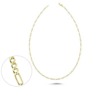 Altın Zincir Kolye – Figaro