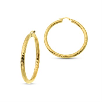 Burgu Altın Küpe – Halka Bold