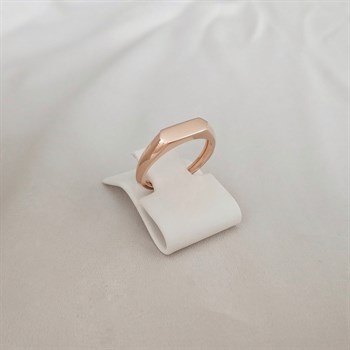 Dikdörtgen Şovalye Altın Yüzük