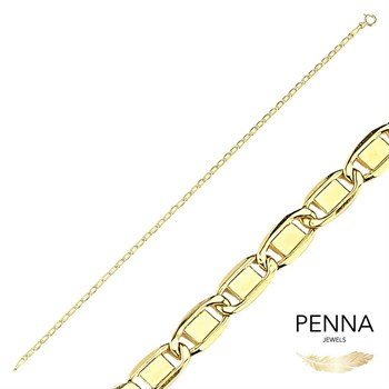 Mariner Zincir Altın Bileklik-Künye