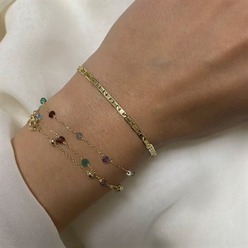 Mariner Zincir Altın Bileklik-Künye