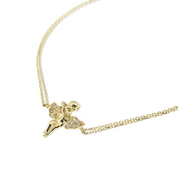 Melek Altın Bileklik – İki Zincirli