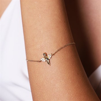 Melek Altın Bileklik – İki Zincirli