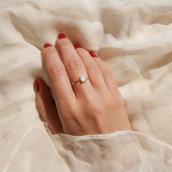 Opal Yüzük (Damla)