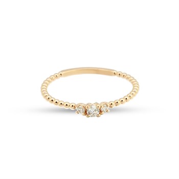 Pırlantalı Altın Yüzük – Arya