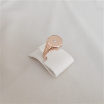 Altıgen Şovalye Altın Yüzük