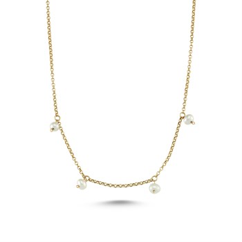 Su İncisi Kolye – Perla Quatro 5 mm