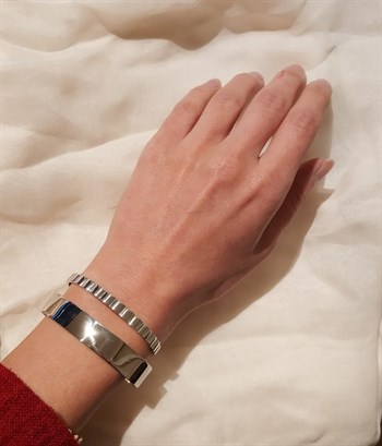 Wave Kelepçe Altın Bilezik