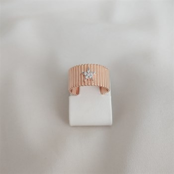 Yıldız Taşlı Altın Yüzük