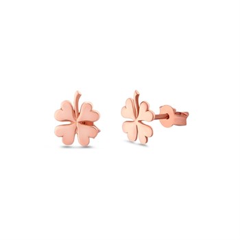 Yonca Altın Küpe – Shamrock