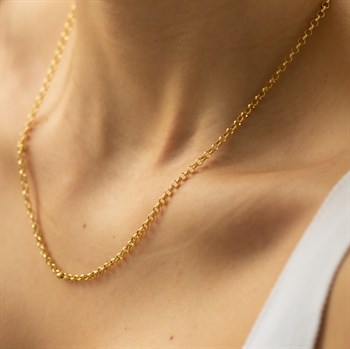 Altın Zincir Kolye – Rolo