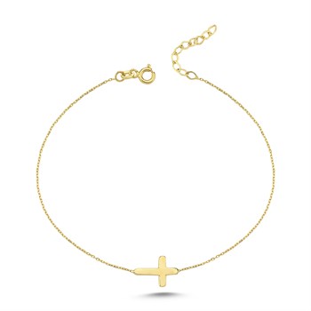 Cross Altın Bileklik 