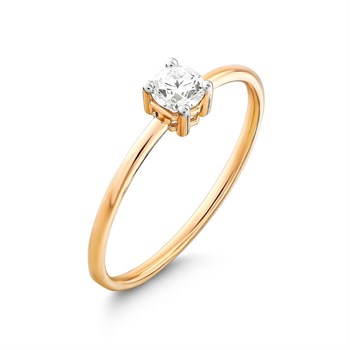 Pırlanta Tektaş Yüzük - 0.23 karat