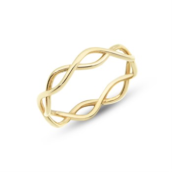 Sonsuzluk Düğümü Altın Yüzük