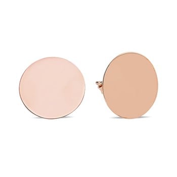 Plaka Altın Küpe – 1.5 cm