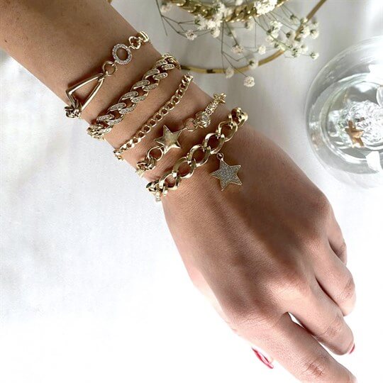 Charm Altın Bilezik – Starlight
