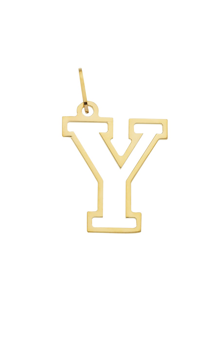 14 AYAR ALTIN Y HARFİ KADIN KOLYE UCU