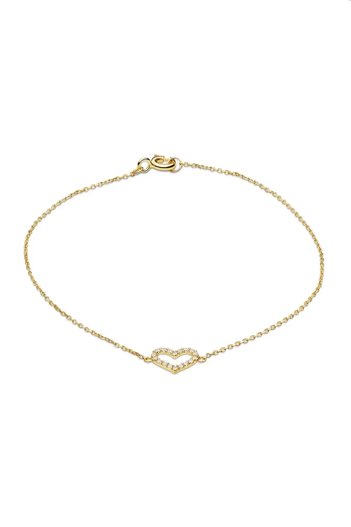 14 AYAR ALTIN KALP BİLEKLİK