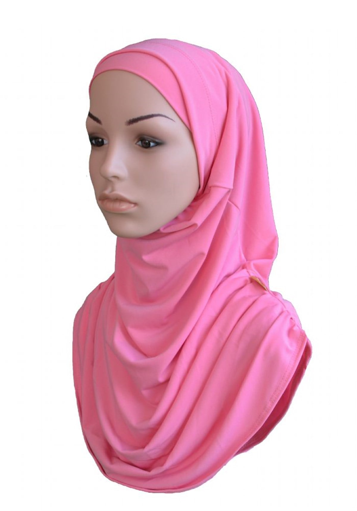 Açık Pembe Pratik Eşarp