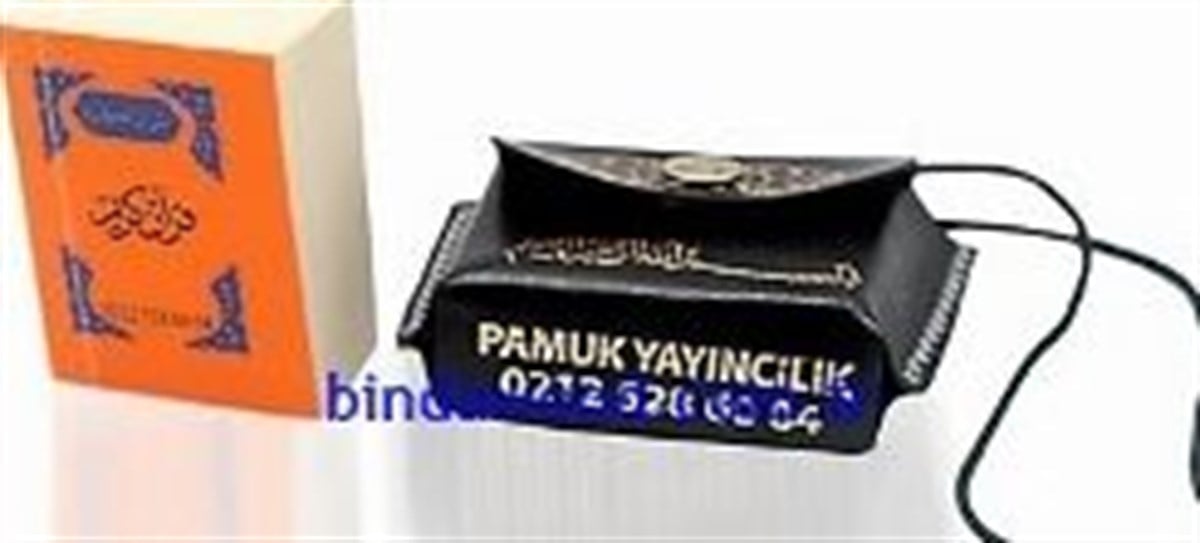 Askılı Çantalı Kuran ı Kerim Mini Kuran 001
