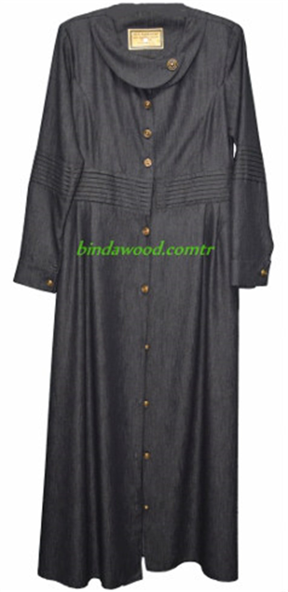 Bebe Yaka Kot Tesettür Ferace