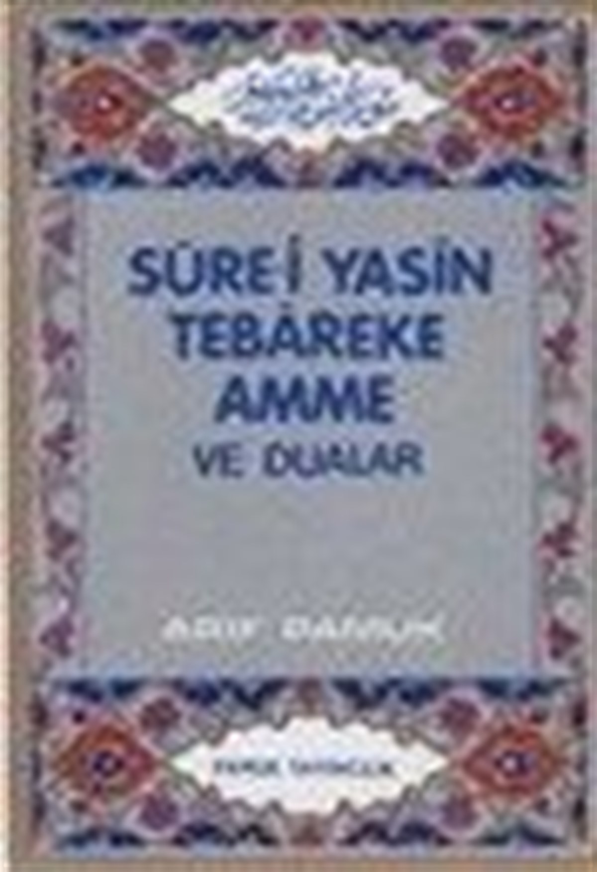Cep Boy Yasin Arif Pamuk Yasin 027Cep Boy Yasin Arif Pamuk Yasin 027