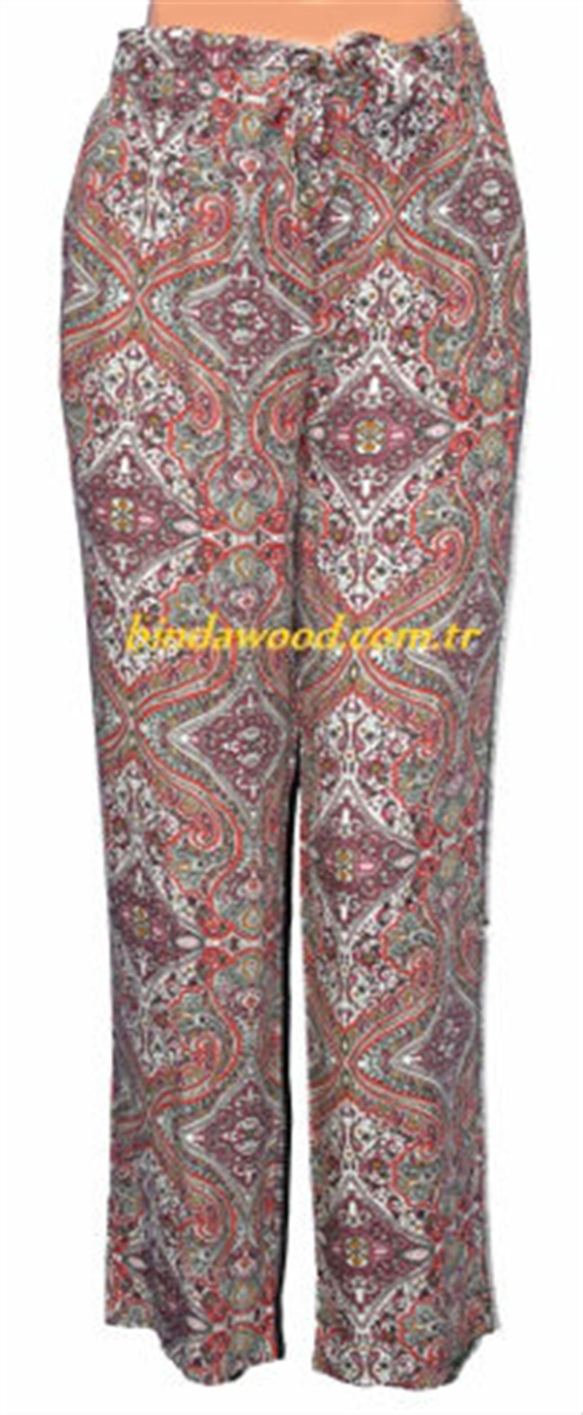 Desenli Pantolon