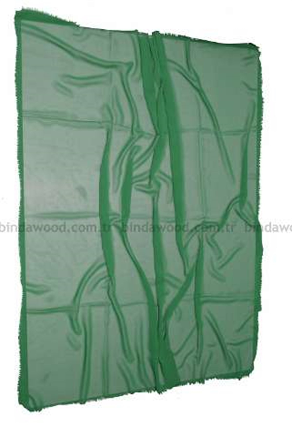 Şifon Krep Eşarp Yeşil