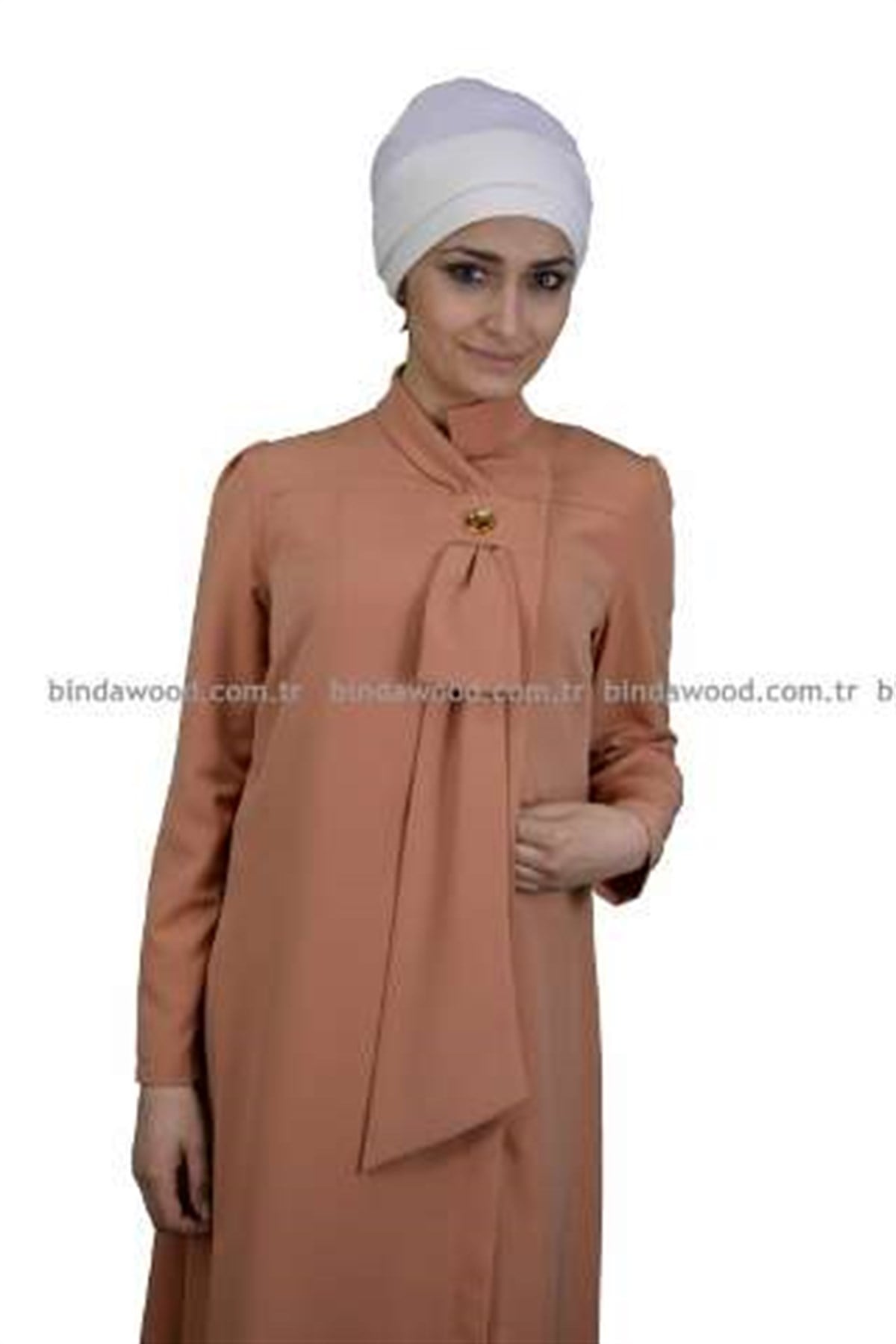 Ferace Yandan Düğmeli