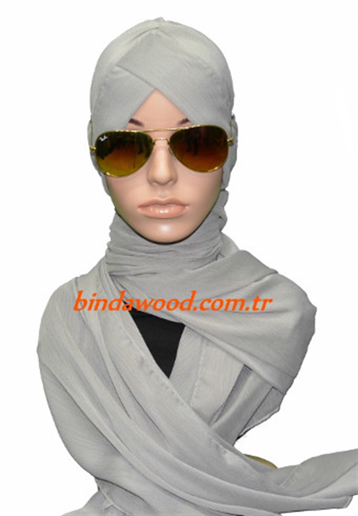 Gri Bone Şal 2