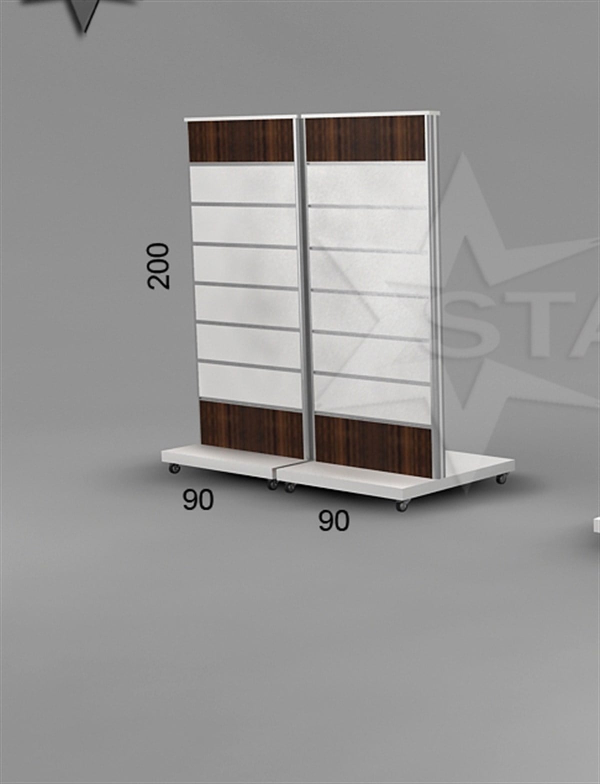 Hareketli Dar Vitrin Modeli