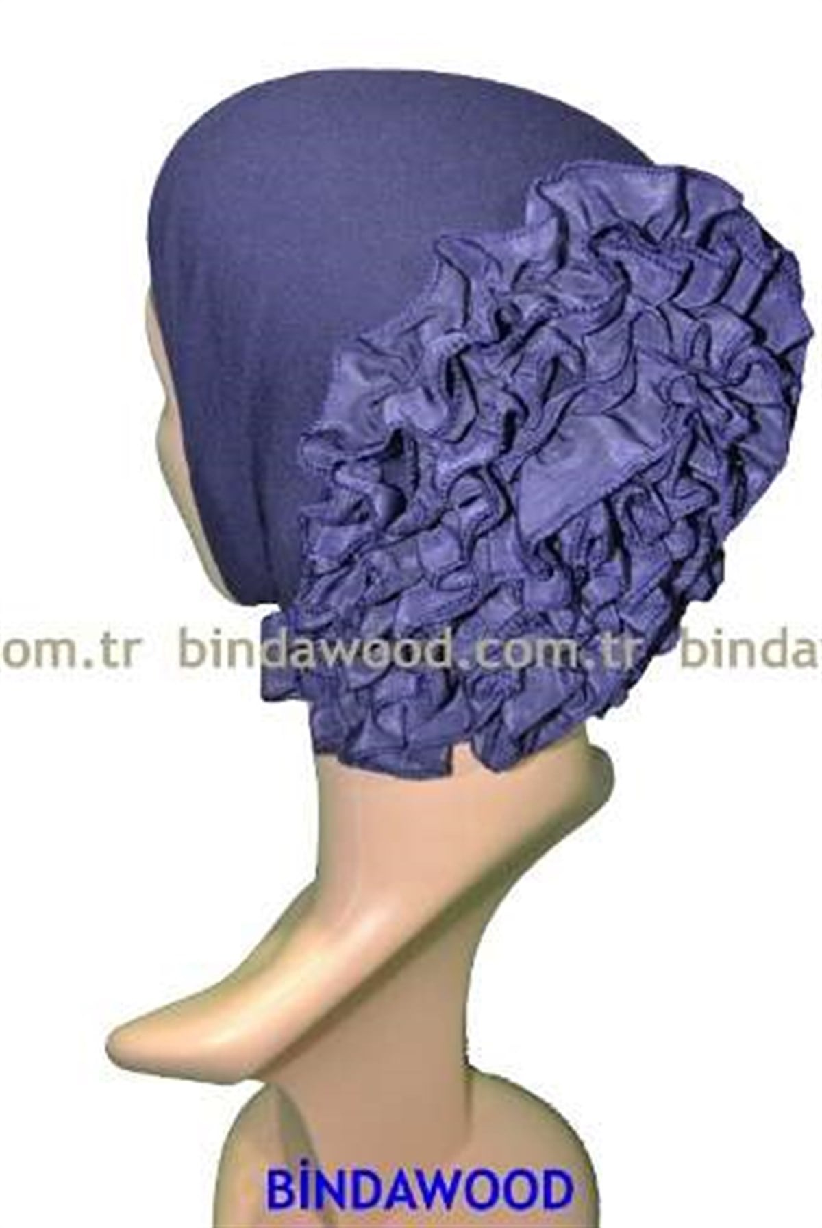 Lacivert Kıvırcık Bone