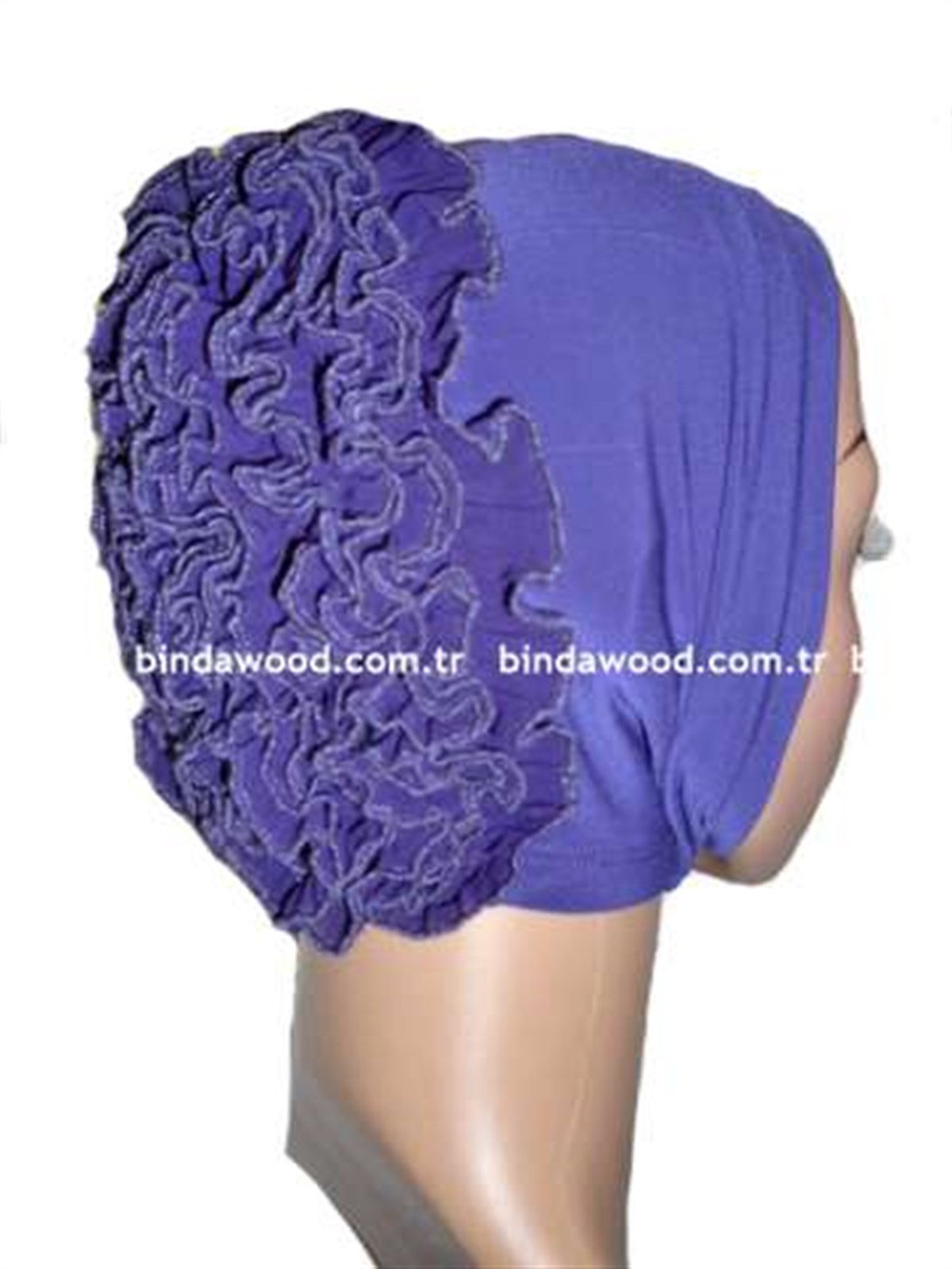 Mavi Kıvırcık Bone