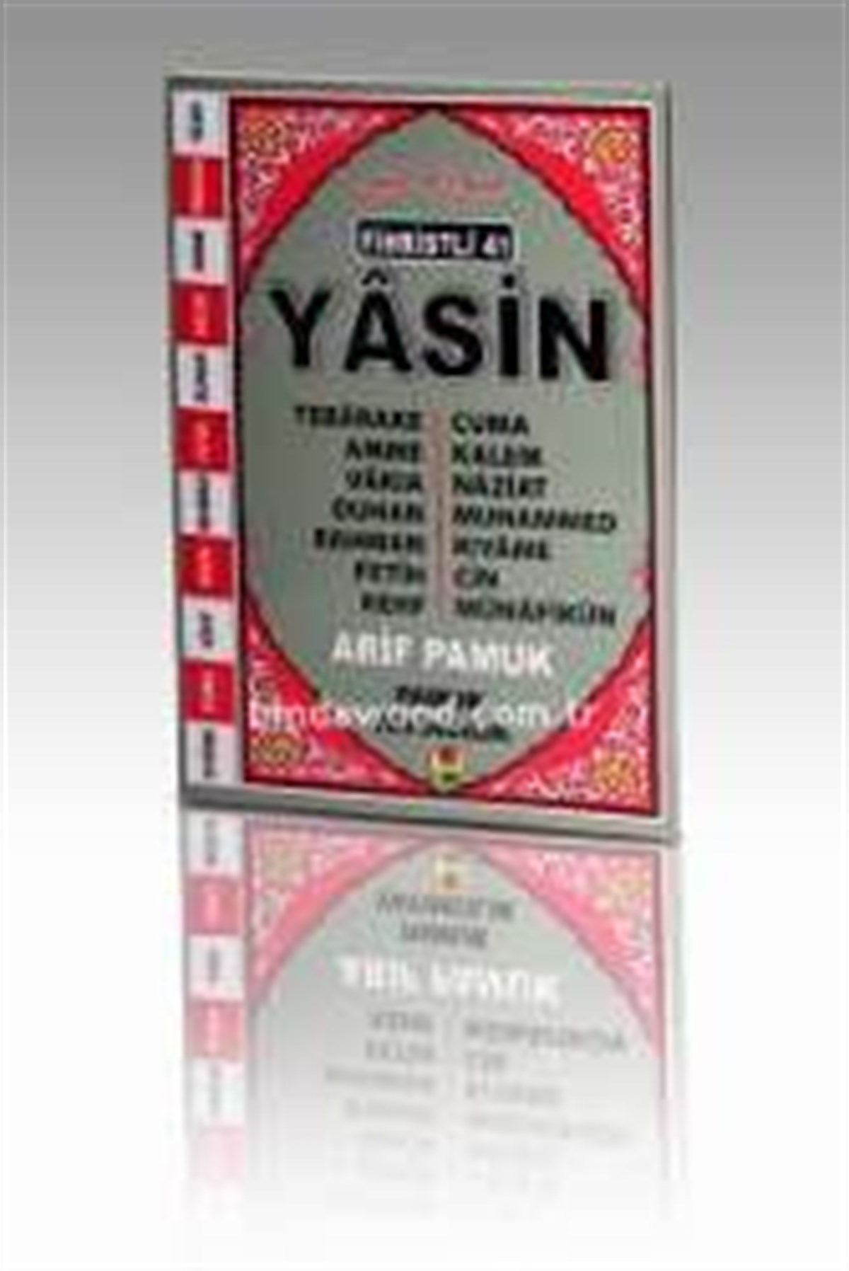 Fihristli Yasin Arapça Dergi Boy Şamua Kağıt Yasin 111