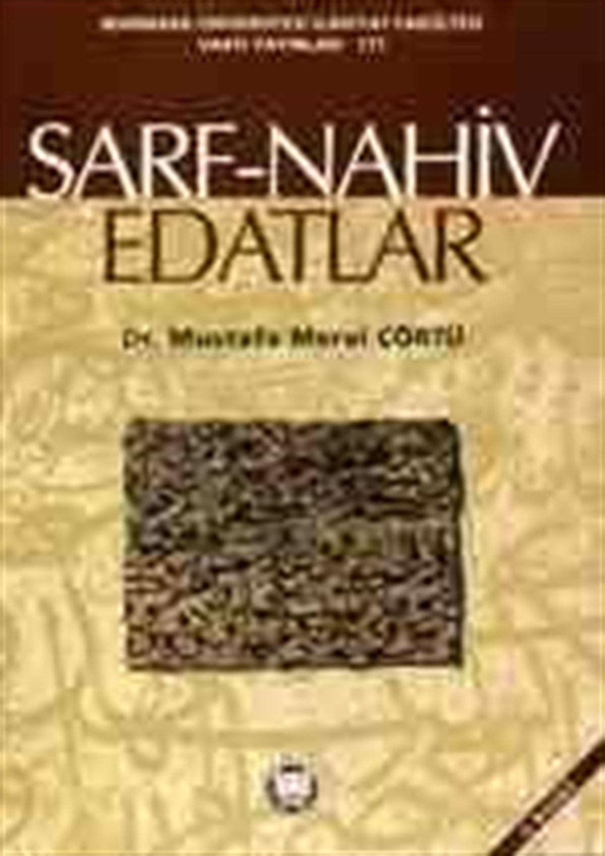 Sarf Nahiv Edatlar