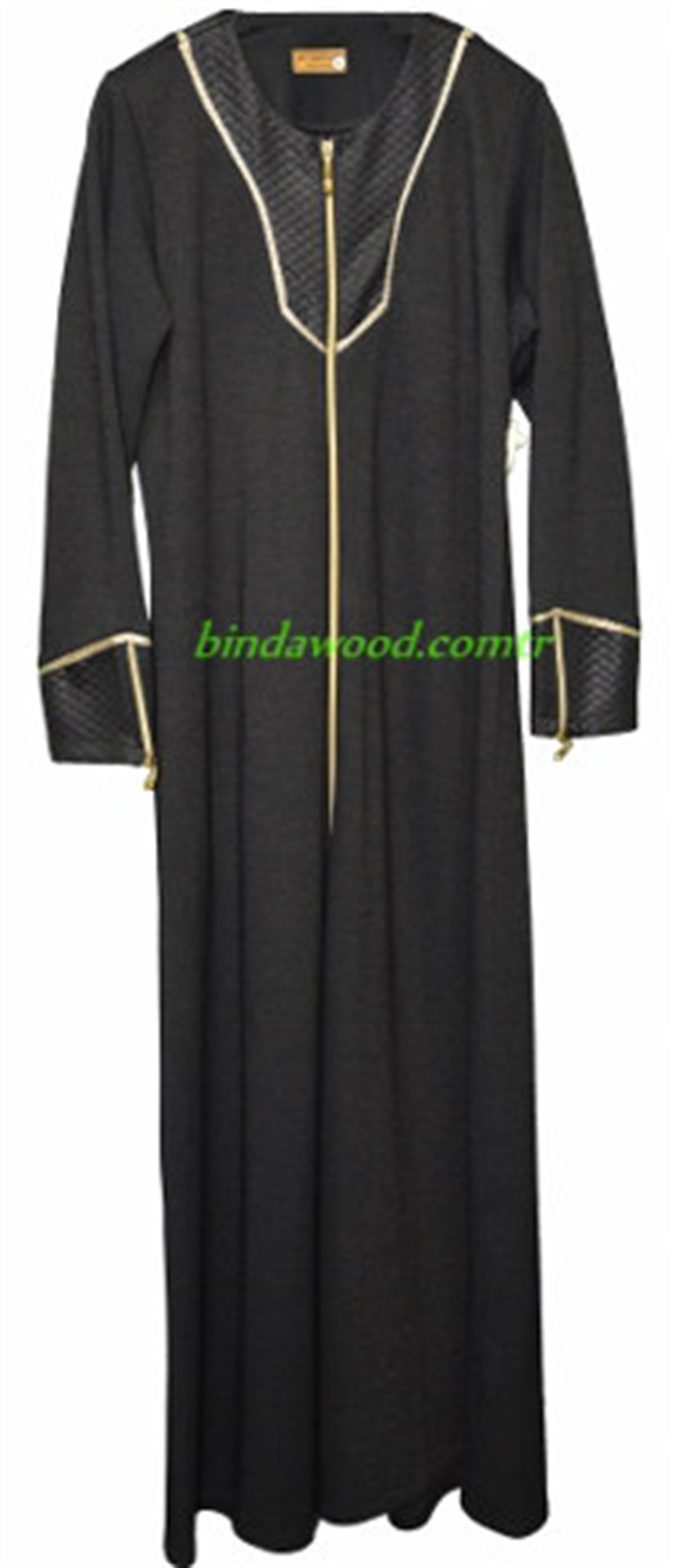 Simli Kışlık Tesettür Ferace