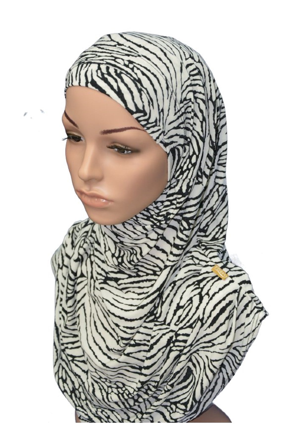 Zebra Desen Pratik Eşarp